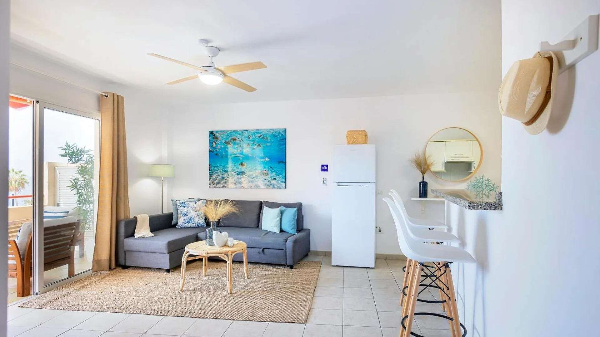 Blue Garden - Cozy Apartment With Atlantic Views 圣地亚哥港 西班牙